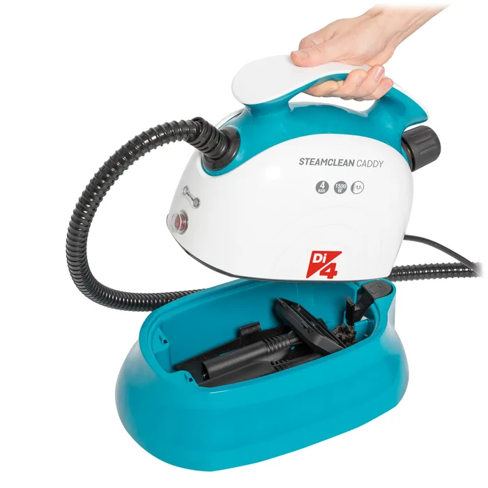 Aparat de curățat cu aburi Daga Di4 Steam Clean Caddy 2 in 1. 1500W, 1,1l – imaginea 3