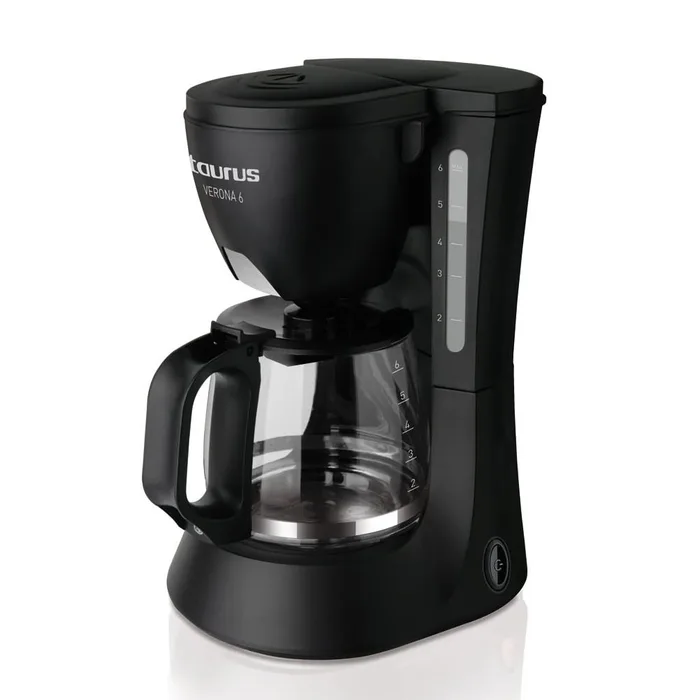 Cafetiera Taurus Verona 6, 600W, 6 cești, plită, anti picurare, oprire automată – imaginea 2