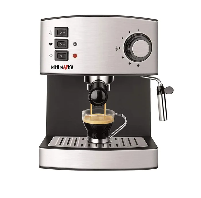 Espressor cafea Minimoka CM 1821, 850W, 15 bar, INOX