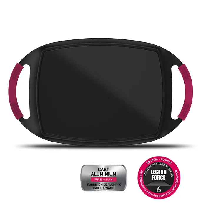 Tigaie grill Taurus KGR 3000 Great Moments Premium, 47×29 cm, 6 straturi